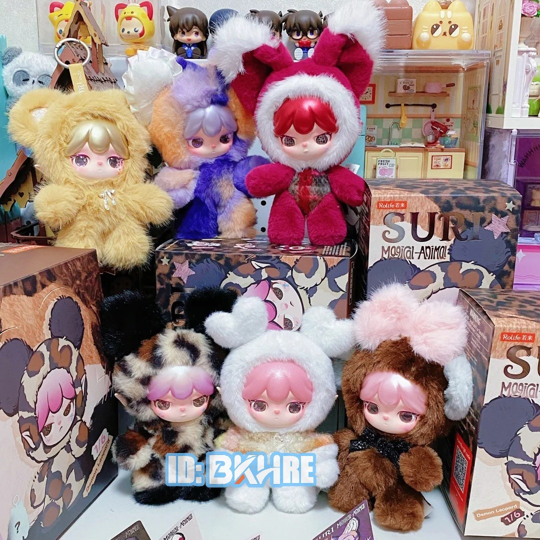 Suri Magical Animal Series Set of 6-No Repetition Plush Kits