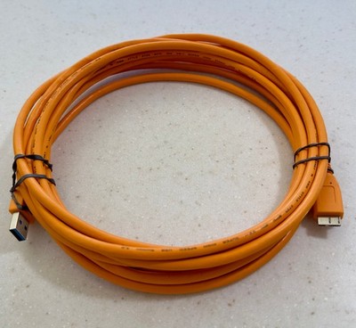 Tether Tools TetherPro USB Type A Male to Micro-USB 3.0 Type B Male 15'