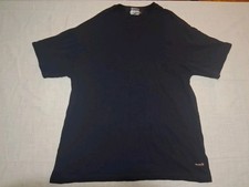 Workrite FR Shirt Men Large Blue Flame Fire Resistant Short Sleeve Base Layer