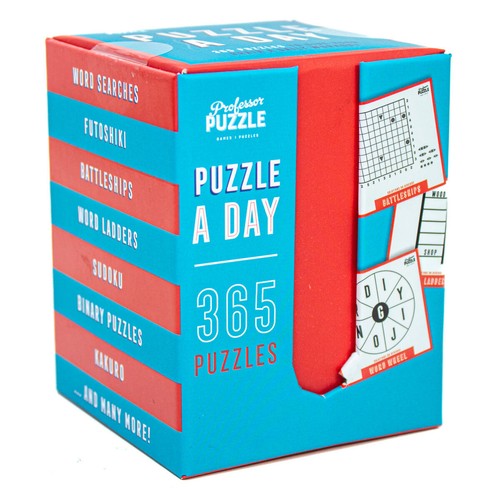 Professor Puzzle puzzle A Day Daily Brainteasers and Riddles Includes