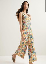 NewAnthropologie Farm Rio Fruit Medley Jumpsuit Romper sz M
