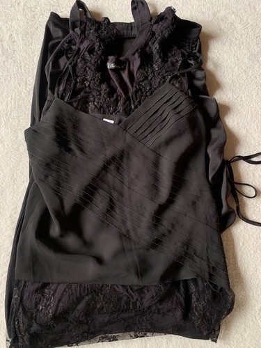 Dark Romantic Y2K Mixed Bundle Lot Lace Coquette Whimsigoth Gothic Grunge 10-14 - Picture 5 of 20