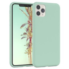 Custodia in silicone per Apple iPhone 11 Pro Max custodia cellulare protezione back cover verde