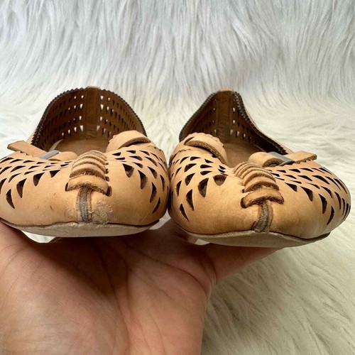 Jeffrey Campbell Leather Laser Cut Flats Size 7.5 - Picture 6 of 12