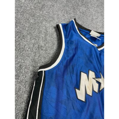 Reebok Team Apparel Magic Men's Blue NBA Jersey Sleeveless
