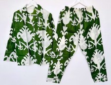 Indian 100 Cotton Floral Print PJ Set Bridesmaid Pajama Set Women Nightwear Suit