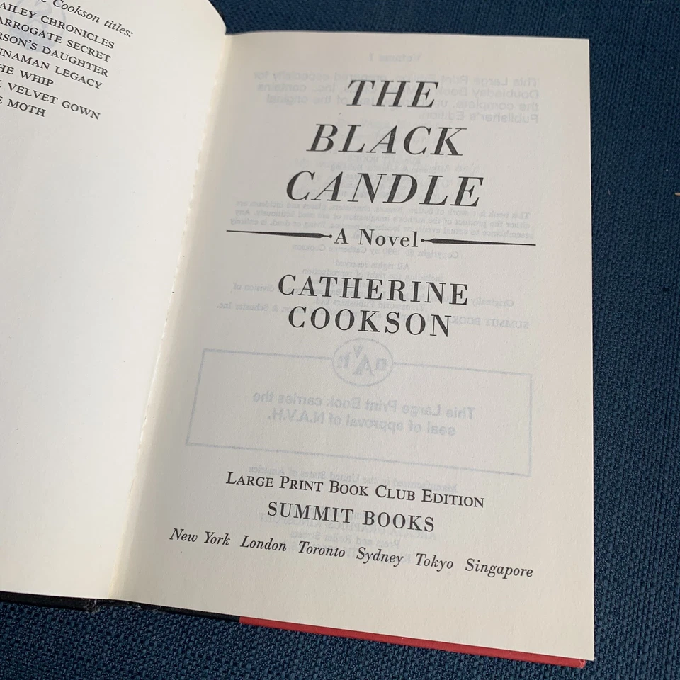 Catherine Cookson Vintage Hardcover Book HCDJ Book Club Ed Lot of 4 +Large Print Foto 3 de 4