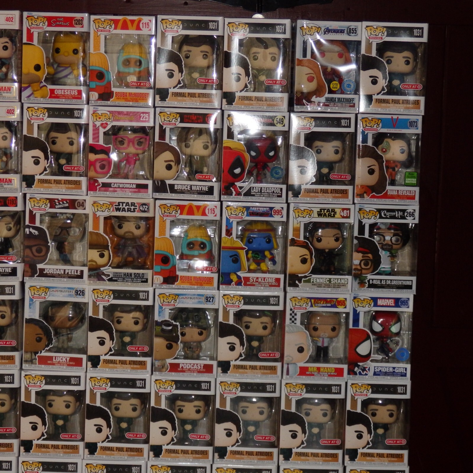 60 FUNKO POP WHOLESALE LOT *BOXES HAVE DAMAGE *MOST ARE EXCLUSIVES
