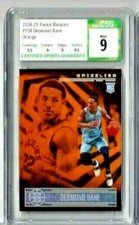 2020 Panini Illusions Desmond Bane Orange CSG 9   RC
