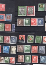 Bundesrepublik Marken aus 1949-1954 , ungebraucht, ohne Stempel  zur Auswahl