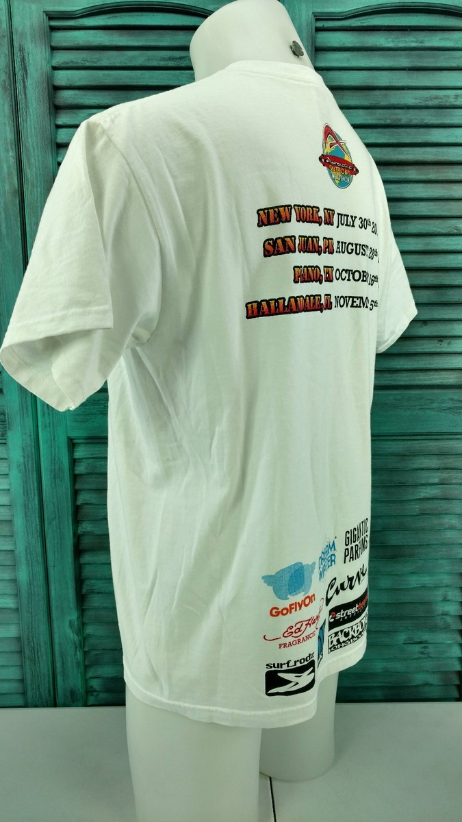 Adrenalina Skateboard Marathon World Tour 2011 White Large