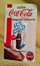 COKE MAGNET COCA COLA SEALED 1996 ARJON MFG NO 51566 ICE COLD BOTTLE AS IS*