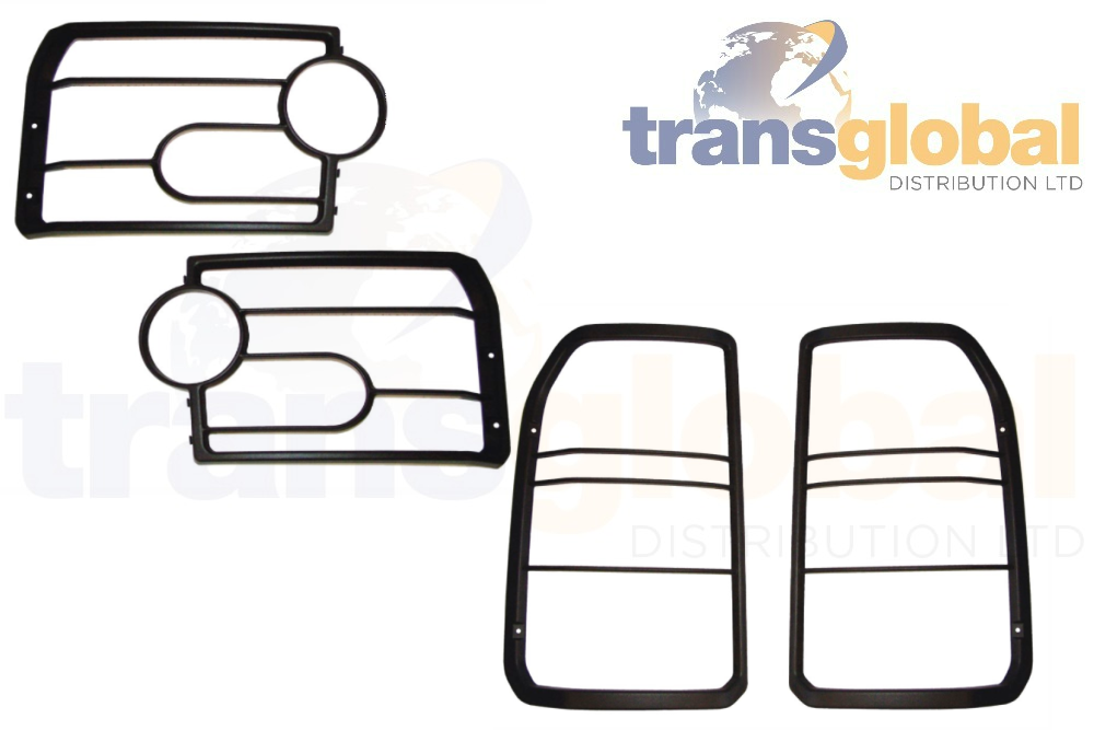 Land Rover LR3 Discovery 3 Front And Rear Light Guards Kit VUB501380 VUB501200 E - Foto 11