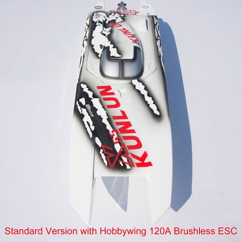 DTRC 110km/h X55 Remote Control High-speed Racing Boats Waterproof RC Boat Model - Picture 4 of 12