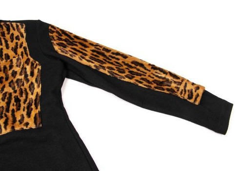 Jean-Paul GAULTIER FEMME Leopard Fur Switching Shirt Size 40(K-140383) - Picture 7 of 12