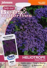 Johnsons Seeds - Pictorial Pack - Flower - Heliotrope Dwarf