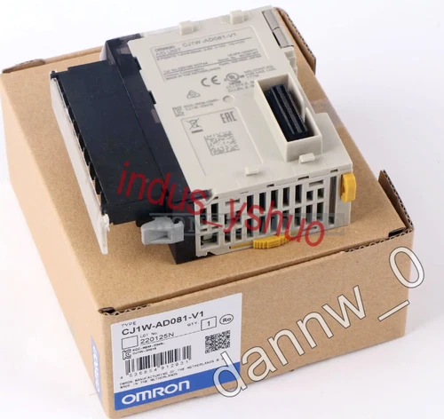New In Box Original Omron CJ1W-AD081-V1 A/D Unit