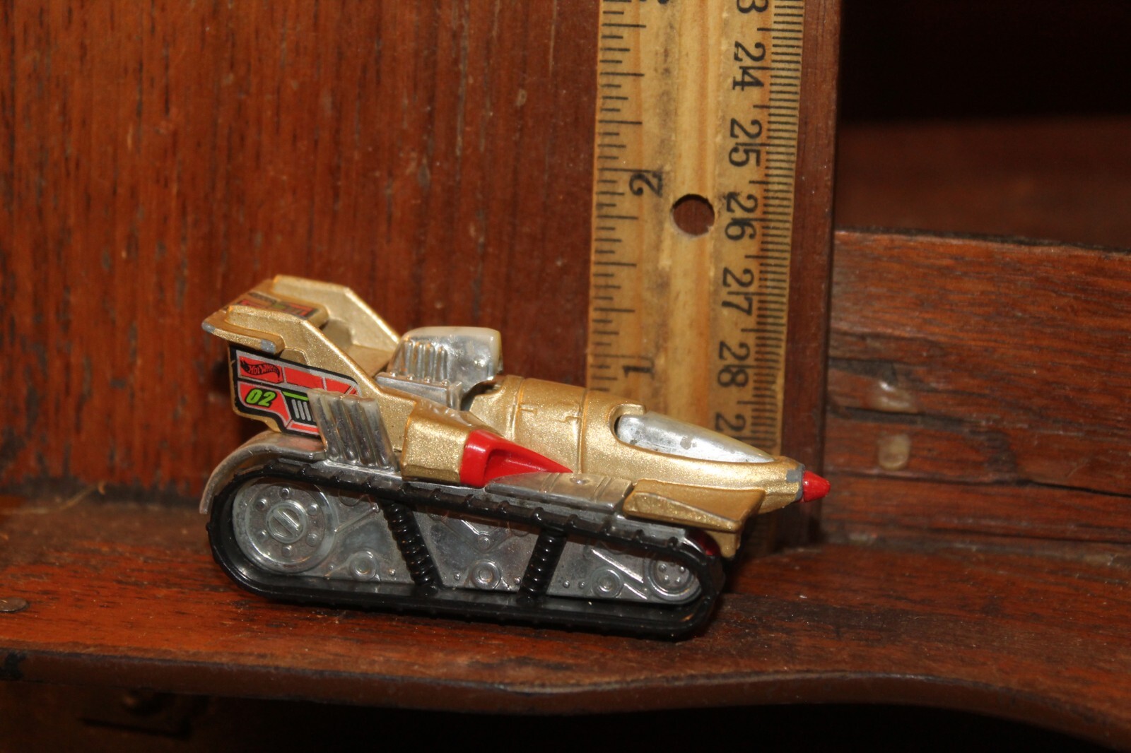 2000 Hot Wheels Mattel Treadator Gold