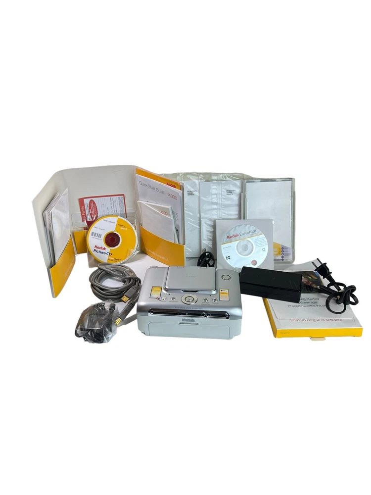 Kodak Easyshare Photo Printer 500 And Additional Color Cartridge & Photo Paper