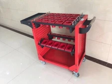 CME Heavy Duty CNC TOOLING CART FOR CAT50, BT50 Tool Holders Cart Capacity 25