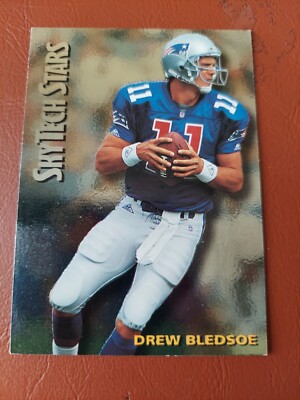 1994 Skybox Skytech Stars Drew Bledsoe New England Patriots # ST-7