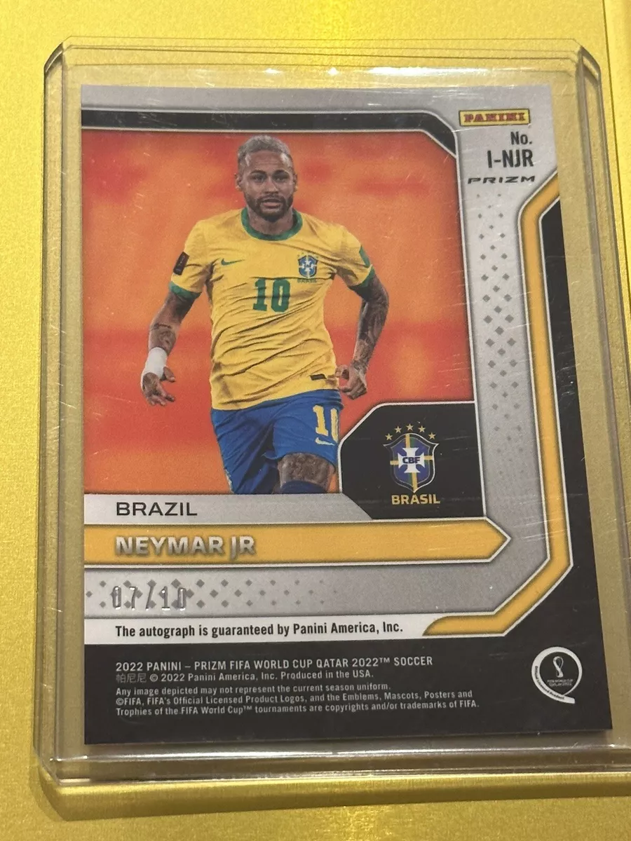 Panini Neymar Jr. Gold Xtra World Cup Qatar 2022 New Excellent Conditions