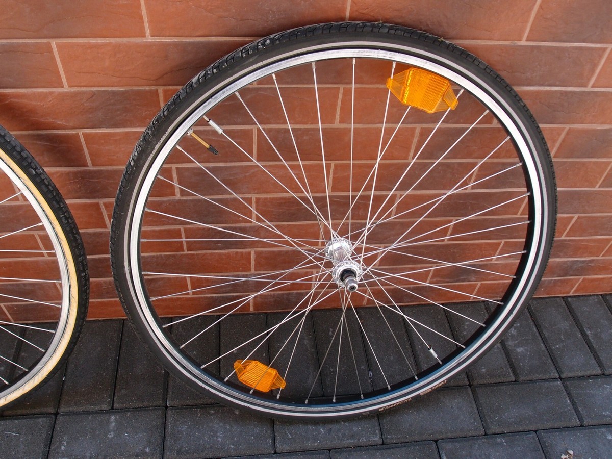 road bike 700C wheel set Araya Shimano Deore DX FH-M650 HB-M650