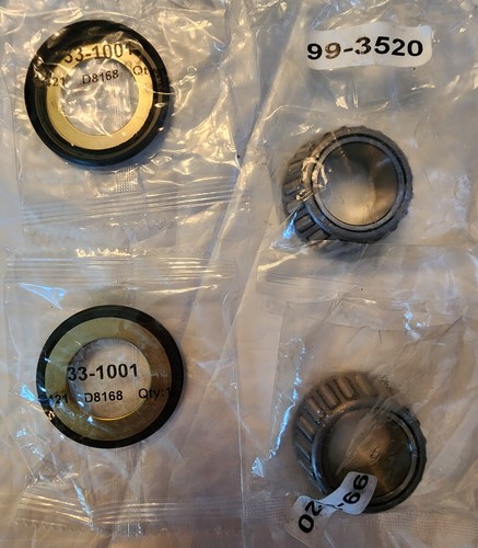 HONDA ALL BALLS CR125R ATCR250R CR500R CR80R XR400R STEERING BEARING & SEAL KIT - Picture 3 of 5