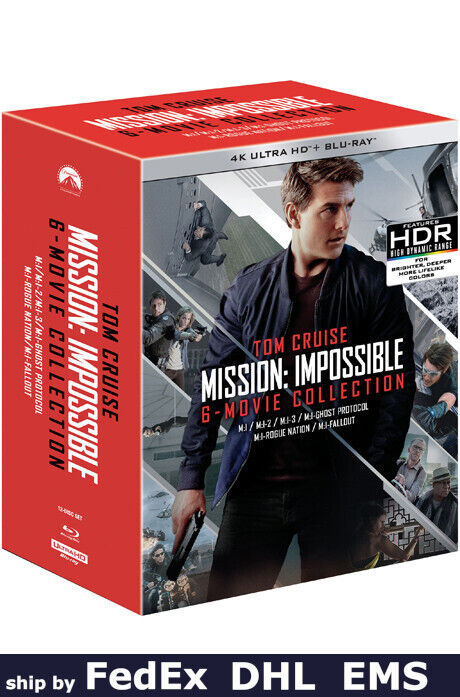 Intégrale série mission impossible Blu-ray DVD version restaurée