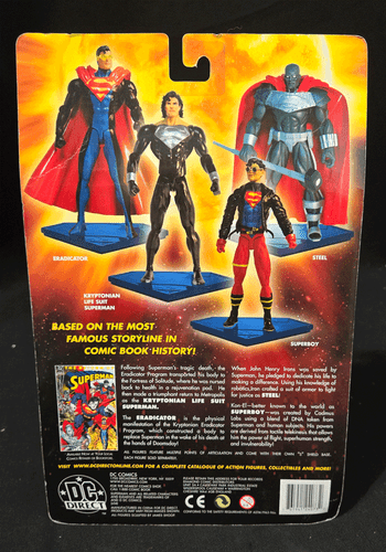 DC Direct The Return Of Superman Kryptonian Life Suit Action Figure New - Picture 2 of 2