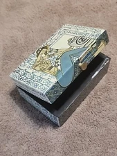 Wooden Jewelry Box Decorative Trinket Boxes Small Storage Treasure Chest