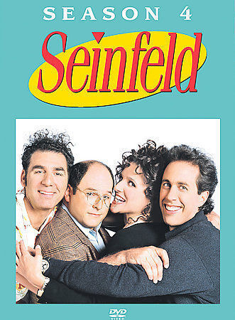 DVD Seinfeld Complete 4th Season Sealed New Box Set 2005 TV Show - Afbeelding 1 van 1