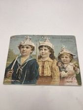 Scott’s Emulsion Antique 1894 Calendar Norwegian Cod Liver Oil Ephemera