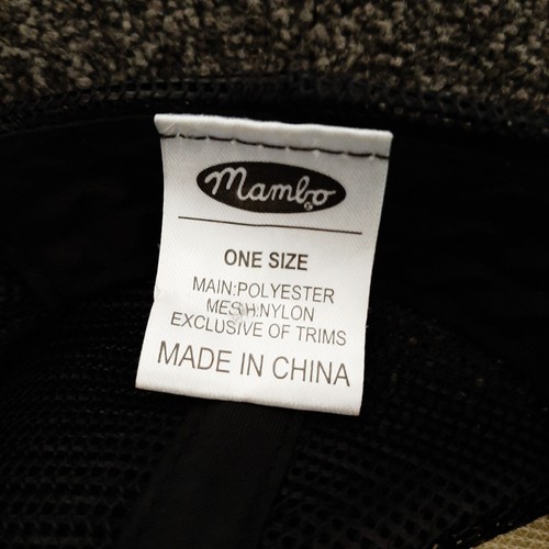 Mambo Trucker Style adustable Snap Back Hat Cap - Picture 3 of 5