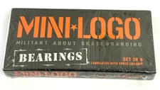 Mini Logo Precision Skate Rated Skateboard and Longboard Bearings