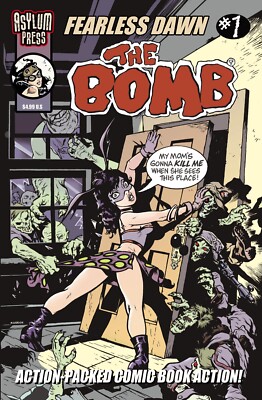 Fearless Dawn: The Bomb #1 B Lot Asylum Press 2023 NM-Steve Mannion Comics