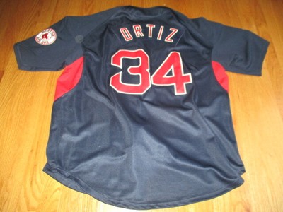 boston red sox button down jersey