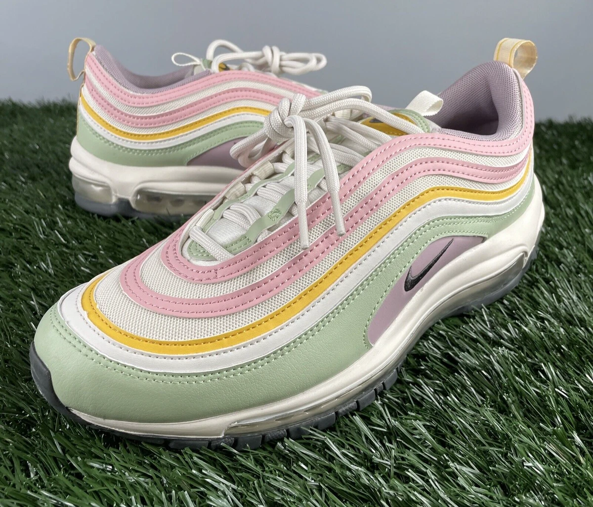 Nike Air Max 97 Easter Pastel White Sneaker, WOMEN'S Size 11 / 9.5M  DH1594-001