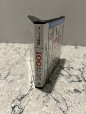 100 All-Time Favorites Nintendo DS Lite DSi XL 3DS 2DS Game w/Case