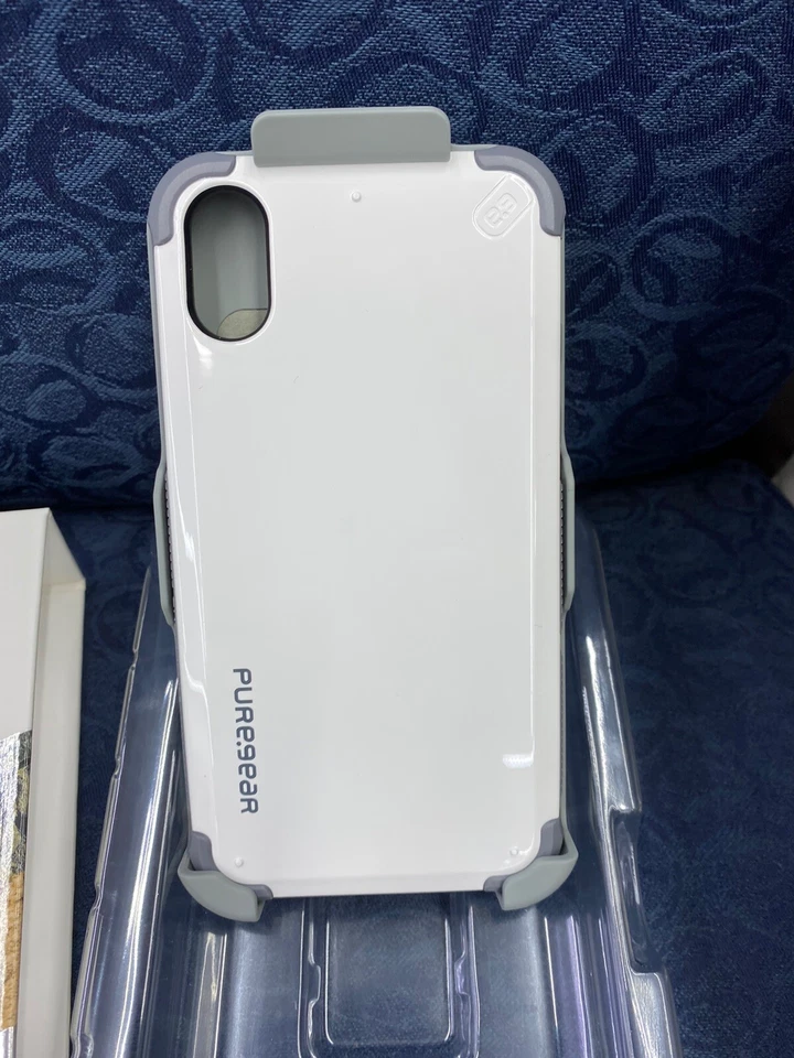 Funda Carcasa iPhone Xs PureGear DualTek Extreme Shock HIP con Clip para Funda Foto 2 de 4