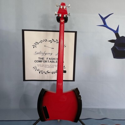 エレキギター 赤黒 スラッシュ型 エレキギター 赤黒 スラッシュ型