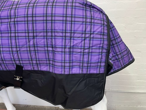 AXIOM 1800D BALLISTIC PURPLE TARTAN/BLK 220g COMBO RUG - 5' 0 CLEARANCE SALE - Picture 5 of 7
