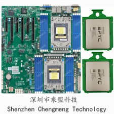 Supermicro H12DSi-N6  AMD EPYC 7742 x 2 server motherboard combination