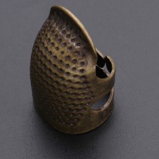 Metal Sewing Thumb Cover Needlework Knitting Thimble