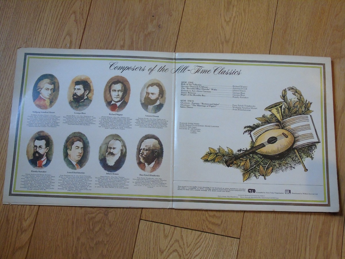 THE LONDON SYMPHONY ORCHESTRA - All-Time Classics - 1973 UK 9