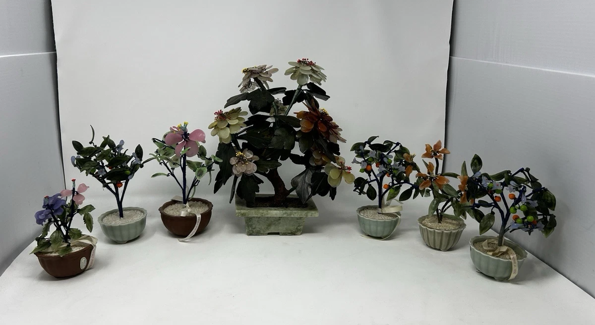 玉石盆景树其他中国收藏品1900-现在| eBay
