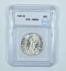 1941-D Walking Liberty Half Dollar MS65 ICG