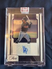 2022 Panini Three and Two Day One Holo Purple Auto 2/2 Hedbert Perez #DOA-HP SP