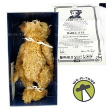 Steiff Teddy Bear 35 PB 1904 True Replica B rle LE 6000 Genuine Mohair 1991 USED