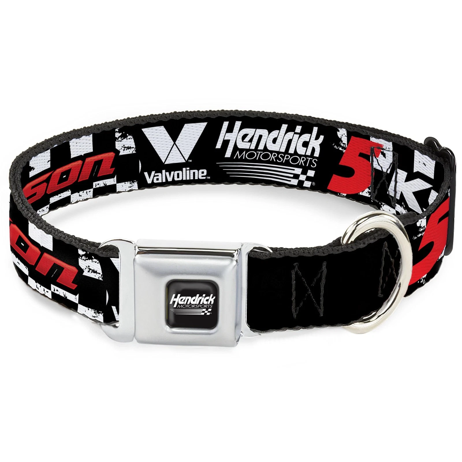 Hendrick Motorsports Pet Collar, Dog Collar Metal Seatbelt Buckle, K (US IMPORT)